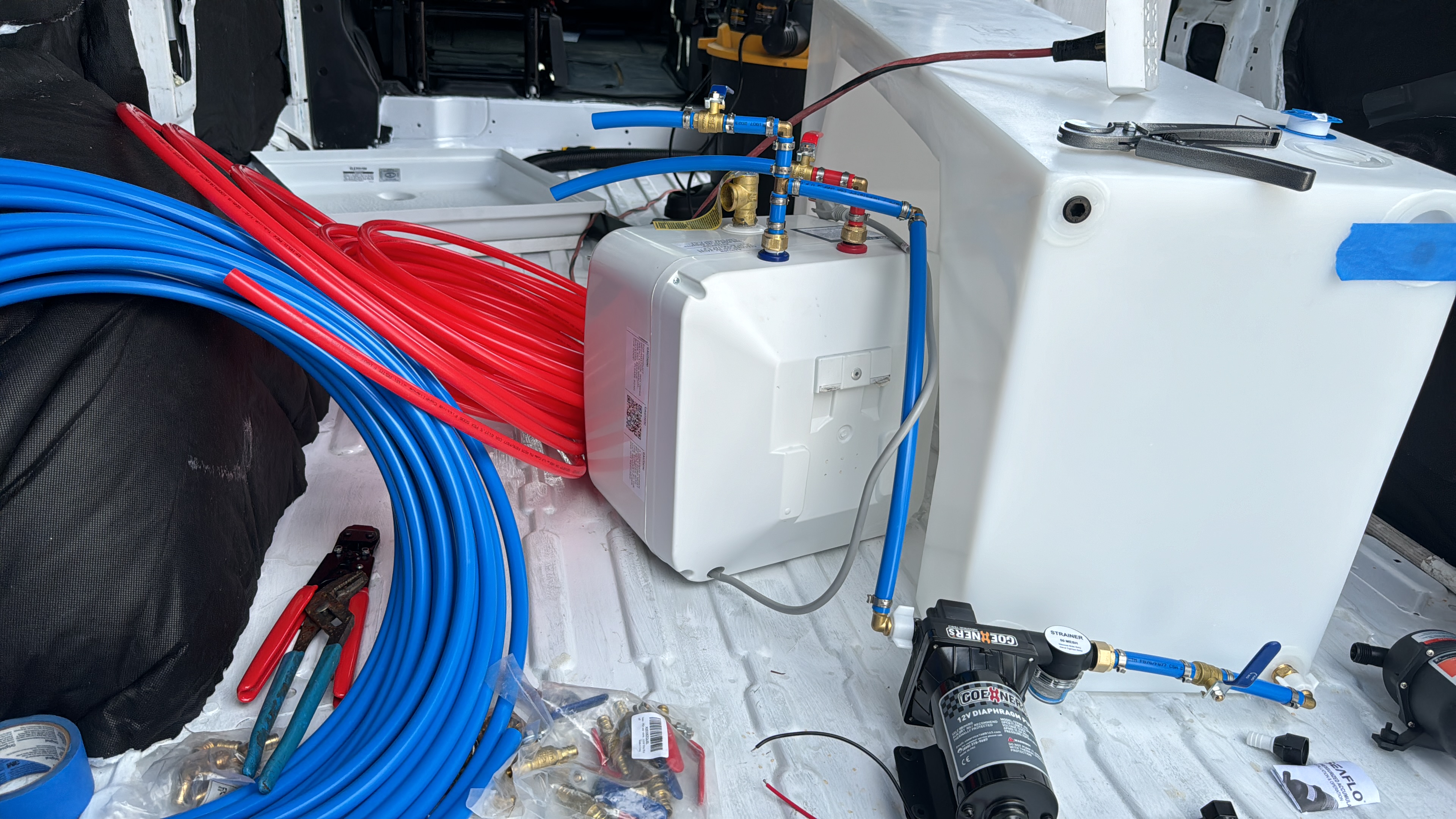 Water system components