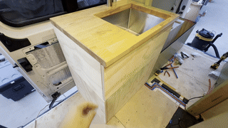 Sliding drawer refrigerator system under sink